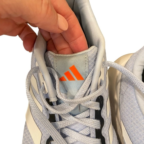 Adidas Women's Run Falcon 3.0 Shoe Size 8.5 Blue And White Cloud Foam Athletic - Picture 10 of 13